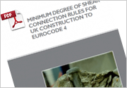 Minimum degree of shear connection rules for UK construction to Eurocode 4 - Available in PDF format only. (P405)
